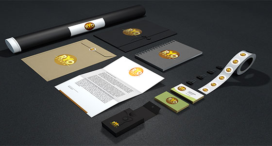 Stationery design sample 10